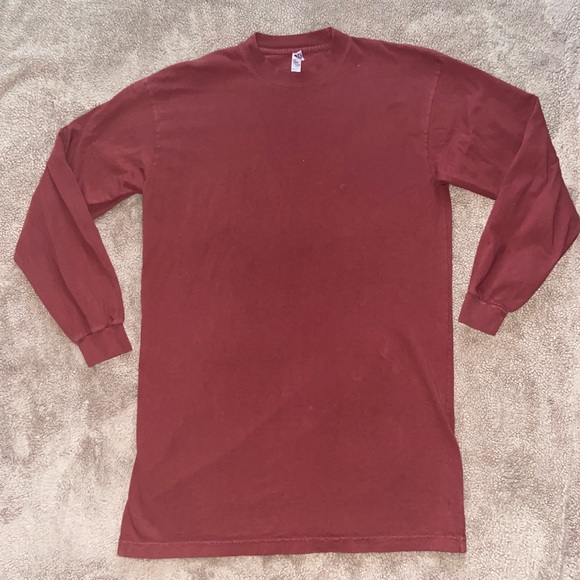 Red Tee Shirt Dress - Picture 1 of 1